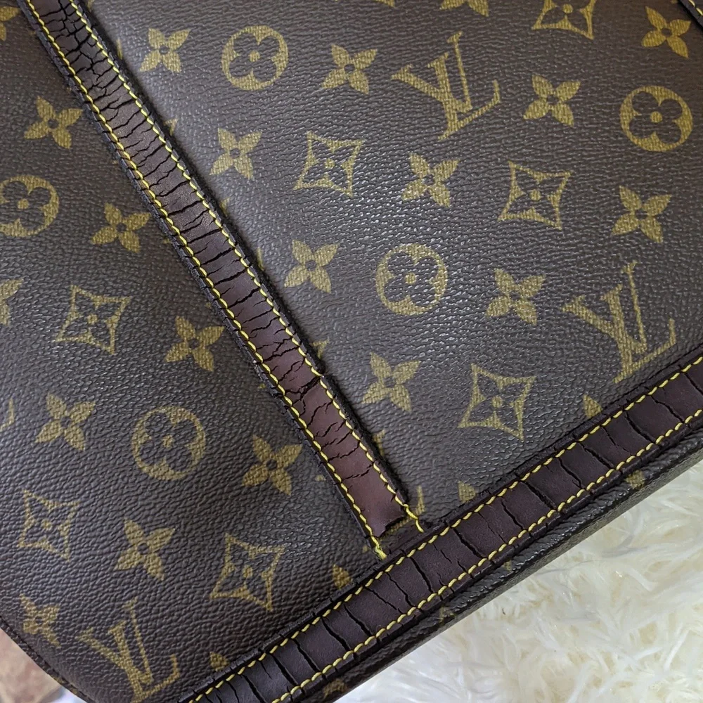 Authentic Louis Vuitton Monogram Babylone Shoulder Tote Bag MB1929 - Picture 8 of 13